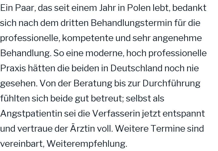 Google-Rezension, 5 von 5 Sternen
