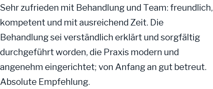 Google-Rezension, 5 von 5 Sternen