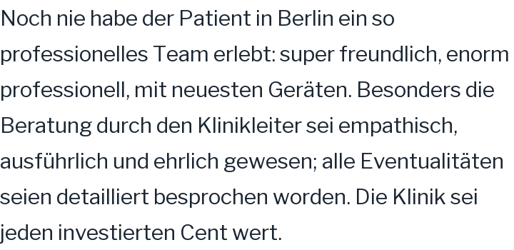 Google-Rezension, 5 von 5 Sternen