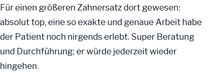 Google-Rezension, 5 von 5 Sternen