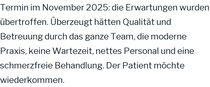 Google-Rezension, 5 von 5 Sternen