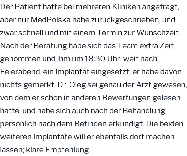 Google-Rezension, 5 von 5 Sternen