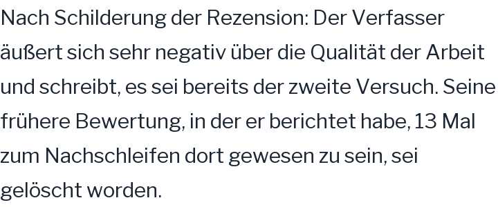 Google-Rezension, 1 von 5 Sternen
