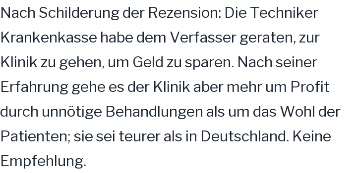 Google-Rezension, 1 von 5 Sternen